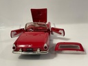 1/18 1955 THUNDERBIRD RED ON RED/WHITE MISSING MIRROR - Photo 3