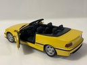 1/18 UT MODELS BMW M3 SERIES CABRIOLET  YELLOW ON BLACK - Photo 2