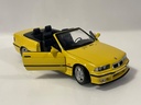 1/18 UT MODELS BMW M3 SERIES CABRIOLET  YELLOW ON BLACK - Photo 4