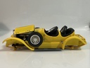 1/18 RICKO MERCEDES BENZ 630K [PARTS CAR] YELLOW ON BLACK - Photo 2