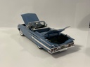 1/18 1960 CHEVROLET  IMPALA MOTOR MAX BLUE ON SILVER - Photo 2