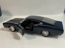 1/18 MAISTO 1969 FORD TORINO TALLADEGA BLUE ON BLACK  - Photo 4