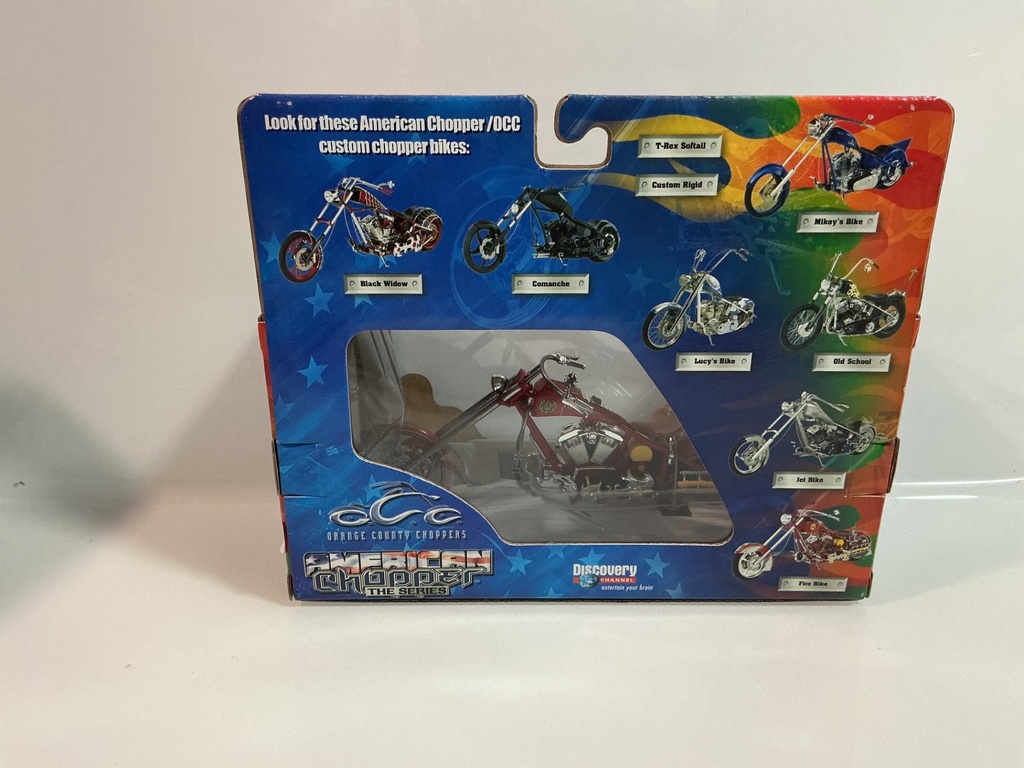 1/18 JOYRIDE AMERICAN CHOPPER THE SERIES FIRE BIKE - Photo 3