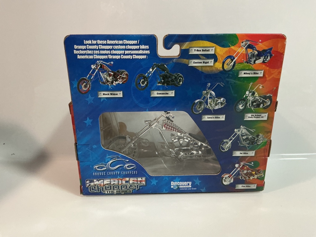 1/18 JOYRIDE AMERICAN CHOPPER THE SERIES BLACK WIDOW - Photo 3