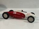 1/18 PRECISION MINIATURES 1952 SO CAL SPEED SHOP BELLY TANK LAKESTER RED / WHITE ON BLACK - Photo 3