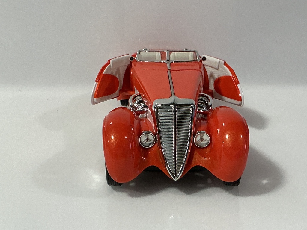 1/18 HOT-WHEELS SPEEDSTER 2000-2001 ORANGE ON ORANGE/WHITE - Photo 5