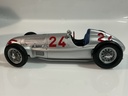 1/18 CMC 1939 W165 MERCEDES BENZ SILVER ON BLUE - Photo 8