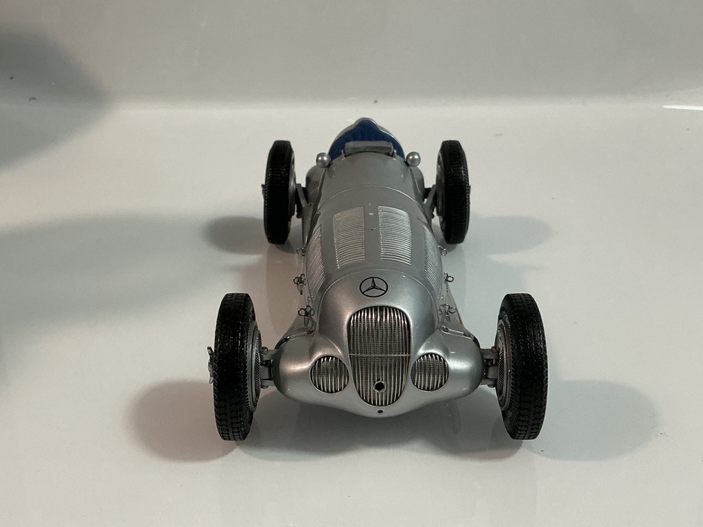 1/18 CMC W125 1937 SILVERON BLUE - Photo 2