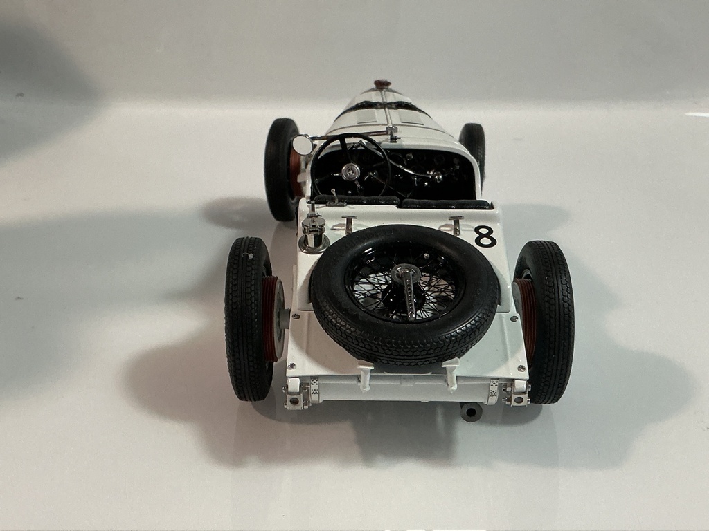 1/18 CMC 1931 MERCEDES BENZ SSKL #8 WHITE ON BLACK - Photo 5