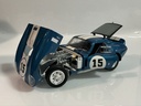 1/18 ROAD SIGNATURE 1965 SHELBY COBRA DAYTONA COUPE BLUE / WHITE ON BLACK - Photo 3