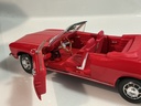 1/18 1969 CORVAIR MONZA ROAD SIGNATURE RED ON RED  - Photo 4