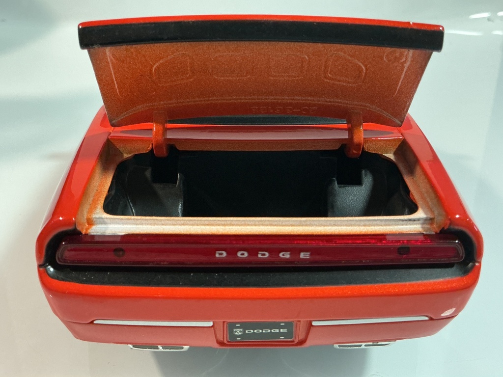 MAISTO 2006 PODGEN CHALLENGER CONCEPT HEMI ORANGE ON BLACK - Photo 5