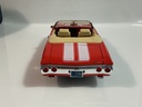 1/18 MAISTO 1971 CHEVROLET CHEVELLE RED ON TAN - Photo 6