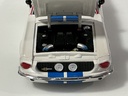 1/18 JADA 1967 SHELBY GT 500 KR WHITE ON RED - Photo 5