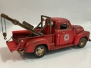 1/18 MIRA SOLIDO 1953 CHEVROLET PICKUP TOW TRUCK RED ON BLACK - Photo 7
