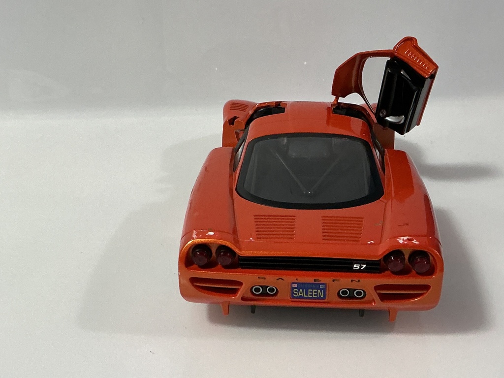 1/18 HOT WHEELS SALEEN S7 ORANGE ON BLACK PARTS CAR - Photo 3