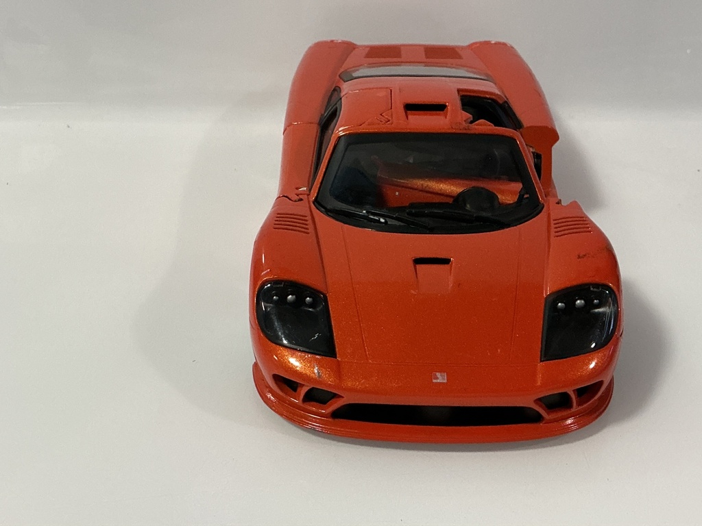 1/18 HOT WHEELS SALEEN S7 ORANGE ON BLACK PARTS CAR - Photo 4