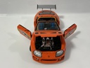 1/18 RACING CHAMPIONS 1995 TOYOTA SUPRA ORANGE ON BLACK/BLUE - Photo 5