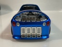 1/18 HOT WHEELS 2002 MATTEL DEORA II BLUE ON BLACK - Photo 3