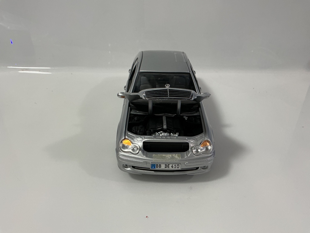 1/18 ANSON MERCEDES BENZ C-CLASS GRAY ON GRAY  - Photo 5