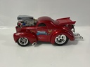 1/18 MUSCLE MACHINES 2001 FUN LINE RED ON BLACK  - Photo 3