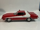 1/18 ERTL STARSKY AND HUTCH FORD 1976 GRAM TORINO RED / WHITE - Photo 2