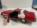 1/18 ERTL STARSKY AND HUTCH FORD 1976 GRAM TORINO RED / WHITE - Photo 3