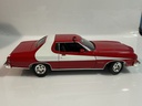 1/18 ERTL STARSKY AND HUTCH FORD 1976 GRAM TORINO RED / WHITE - Photo 5