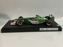 1/18 HOT WHEELS RI JOHHNY HERBERT JAGUAR RACING GREEN ON WHITE - Photo 2