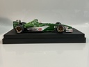 1/18 HOT WHEELS RI JOHHNY HERBERT JAGUAR RACING GREEN ON WHITE - Photo 4