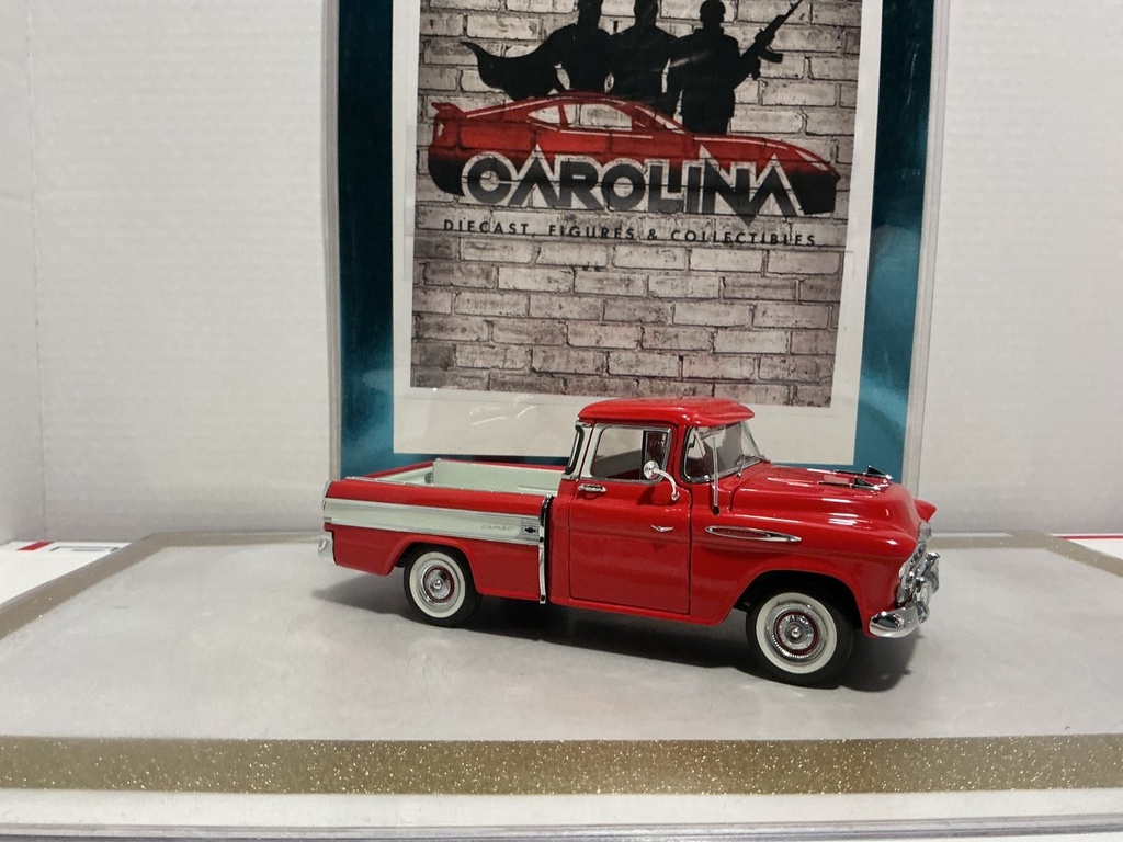 1/24: DANBURY MINT 1957 CHEVROLET CAMEO PICKUP image