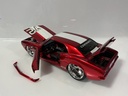 1/18 JADA 1968 CHEVY CAMARO RED ON RED/BLACK - Photo 2