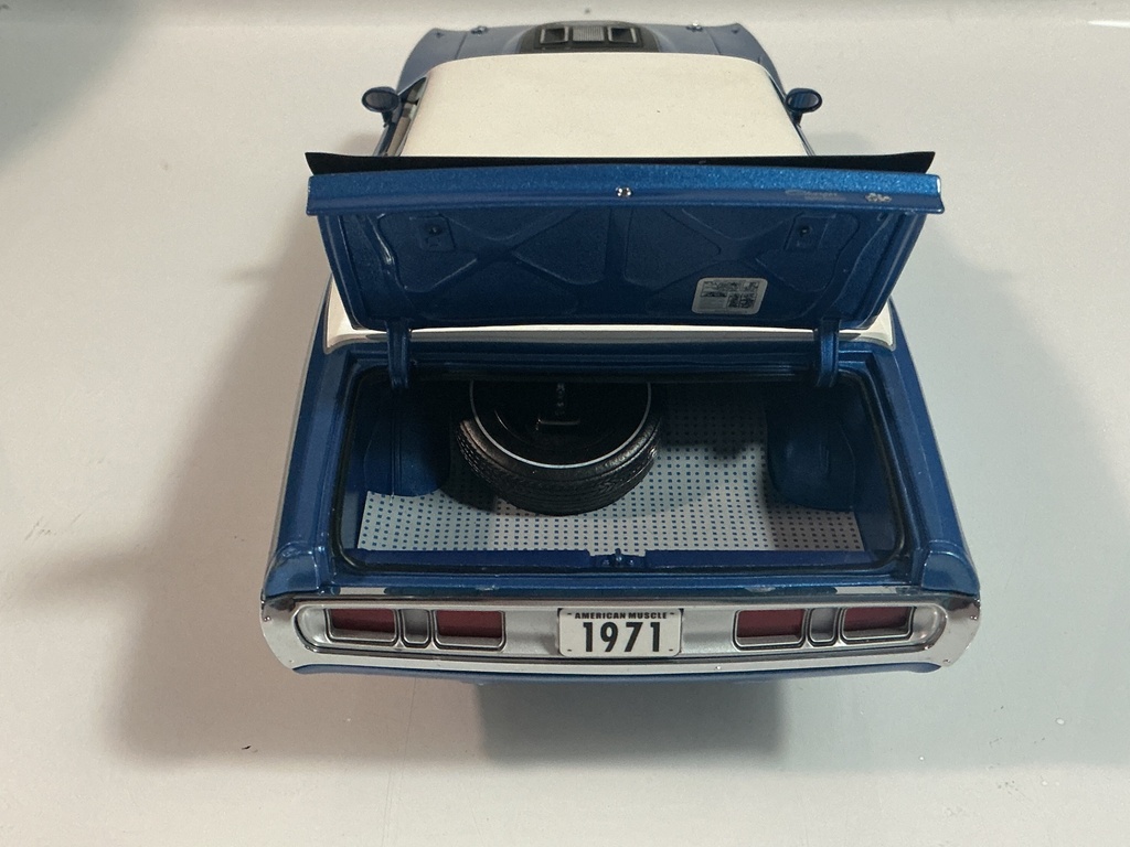 1/18 ERTL AUTHENTICS 1971 DODGE CHARGER ‘2007 CHASE CAR’ - Photo 5