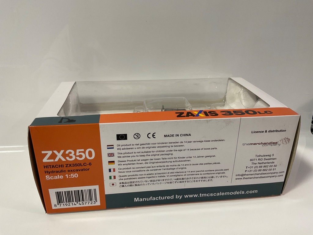 1/50 TMC SCALE MODELS HITACHI ZAXIS 350LC  - Photo 3