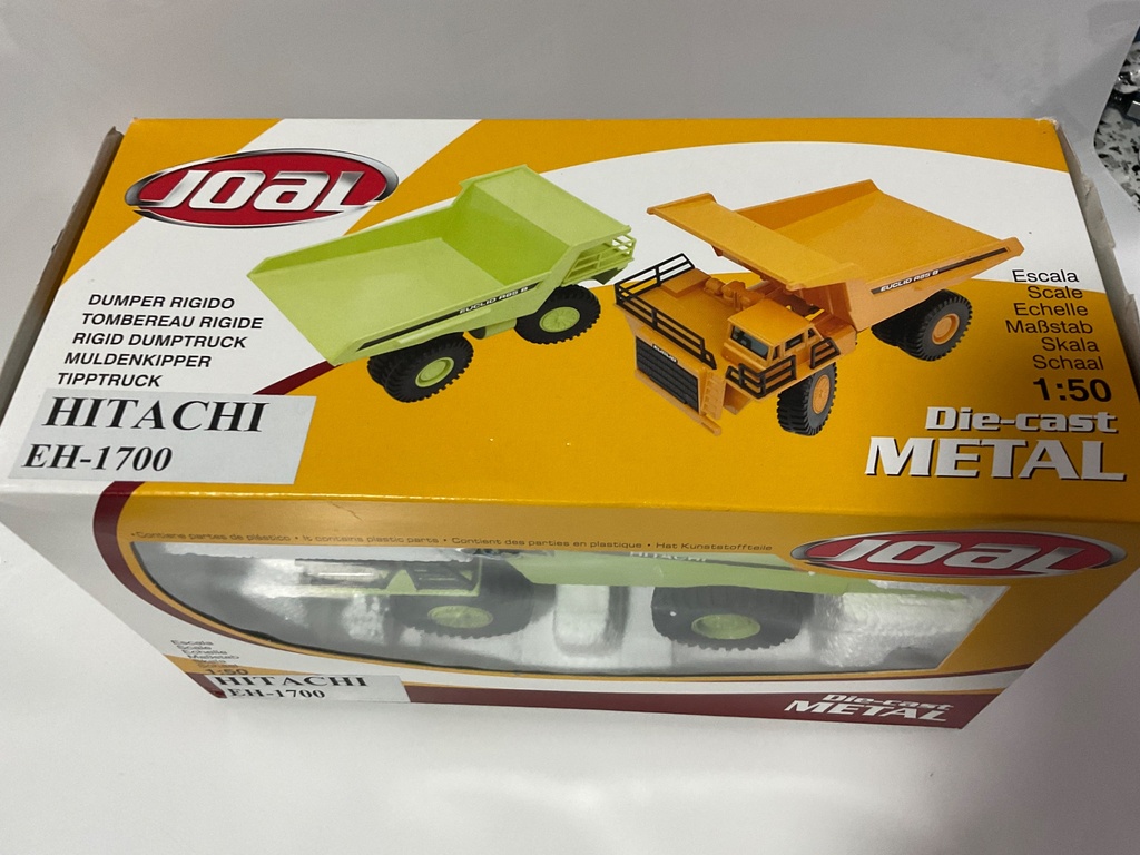 1/50 JOAL HITACHI EH1700 DUMPER TIPPTRUCK  - Photo 5
