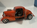 1/18 ERTL 1934 FORD STREET ROD ORANGE ON GREY - Photo 3