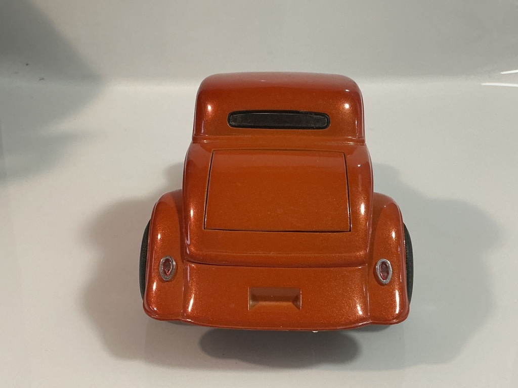 1/18 ERTL 1934 FORD STREET ROD ORANGE ON GREY - Photo 4