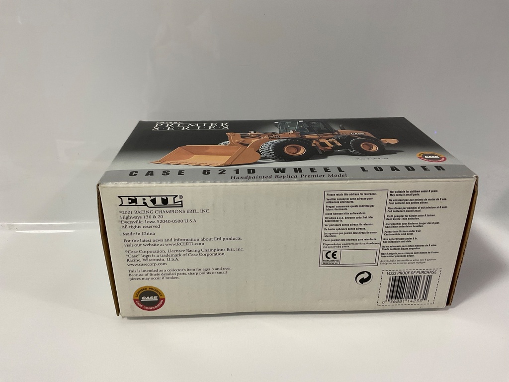 1/50 ERTL PREMIER CASE 621D WHEEL LOADER  - Photo 2