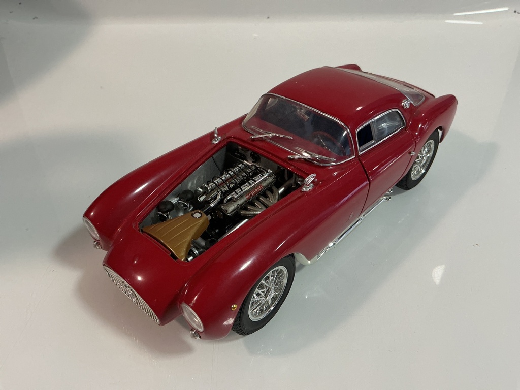 1/18 RICKO MASERATI A6 GCS BERLINETTA 1954 RED ON RED - Photo 2