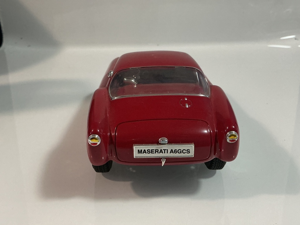 1/18 RICKO MASERATI A6 GCS BERLINETTA 1954 RED ON RED - Photo 5