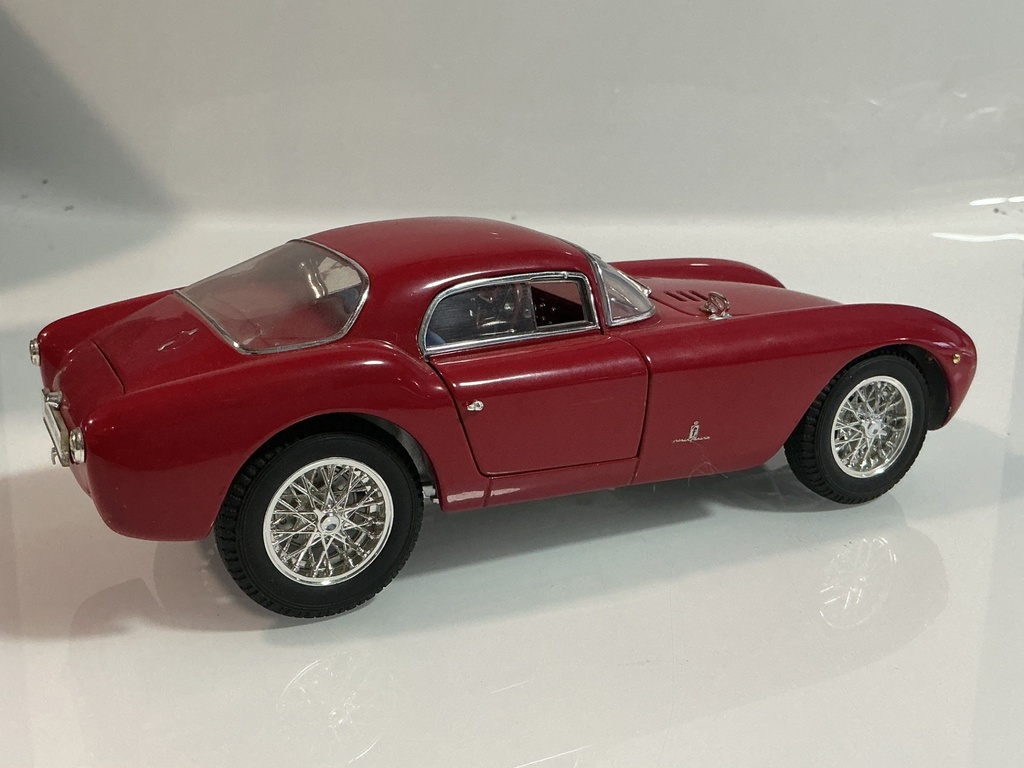 1/18 RICKO MASERATI A6 GCS BERLINETTA 1954 RED ON RED - Photo 7
