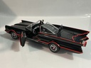 1/18 HOT WHEELS BATMANMOBILE 1966 [S07] BLACK / RED - Photo 3