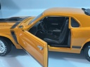 1/18 ERTL 1970 MUSTANG ORANGE ON BLACK - Photo 4