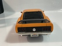 1/18 ERTL 1970 MUSTANG ORANGE ON BLACK - Photo 5