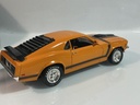1/18 ERTL 1970 MUSTANG ORANGE ON BLACK - Photo 6