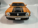 1/18 ERTL 1970 MUSTANG ORANGE ON BLACK - Photo 7