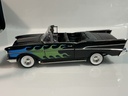 1/18 ERTL 1957 CHEVY BEL AIR BLACK ON BLACK - Photo 3