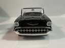 1/18 ERTL 1957 CHEVY BEL AIR BLACK ON BLACK - Photo 8