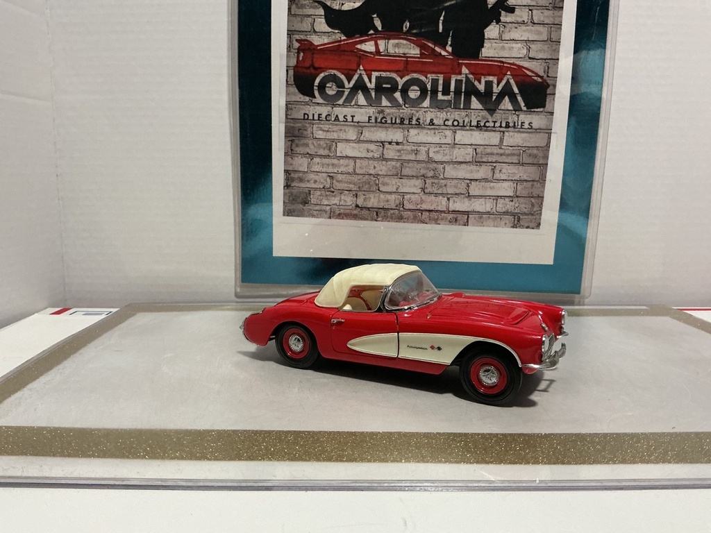 1/24: FRANKLIN MINT 1957 CHEVROLET CORVETTE image