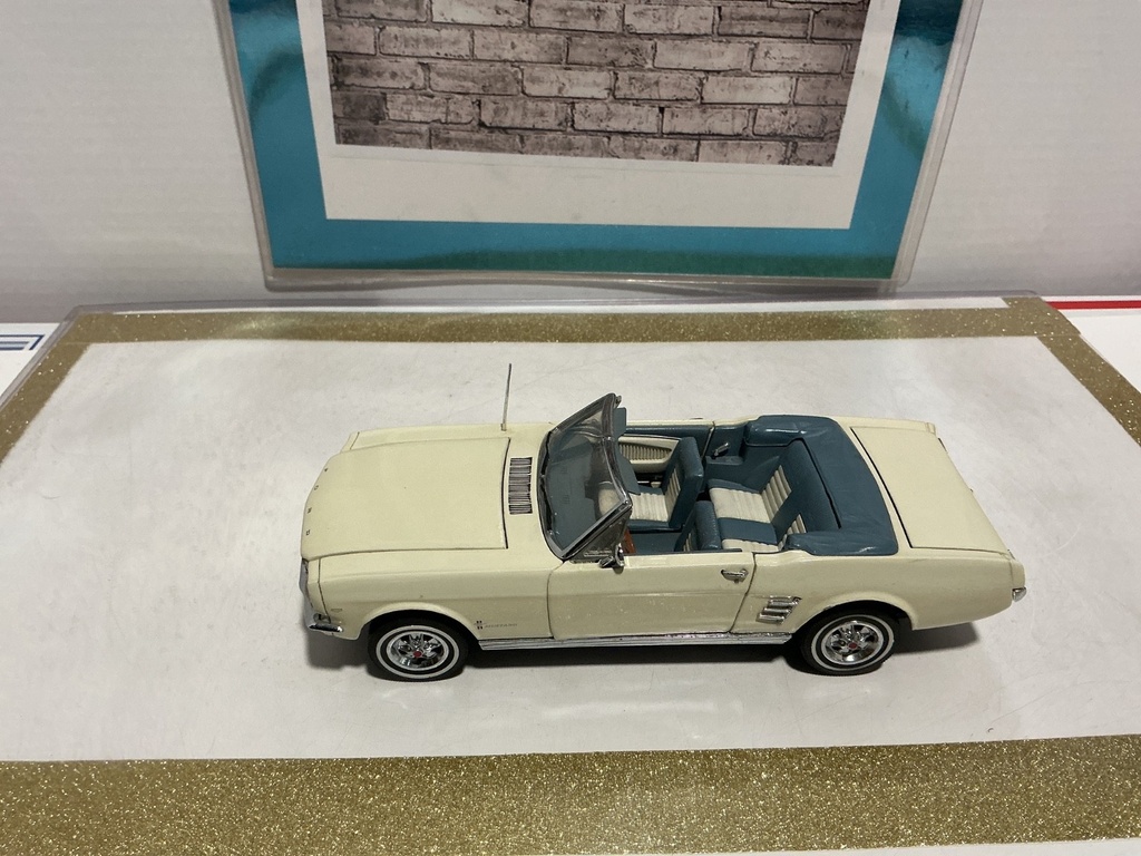 1/24: DANBURY MINT 1966 FORD MUSTANG *JUNKYARD PARTS CAR* image